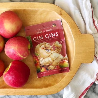 The Ginger People Spicy Apple Chewy Ginger Candy, Gluten Free, 3 Ounces (Pack Of 12)