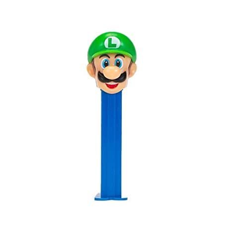 PEZ Nintendo Candy Dispenser - Luigi Pez Dispenser With 2 Candy Refills | Nintendo Mario Bros Party Favors, Grab Bags