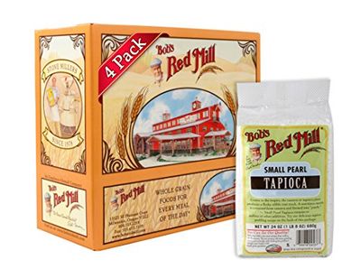 Bob&#39;s Red Mill Tapioca, Small Pearl, 24 Ounce Units (Pack of 4)