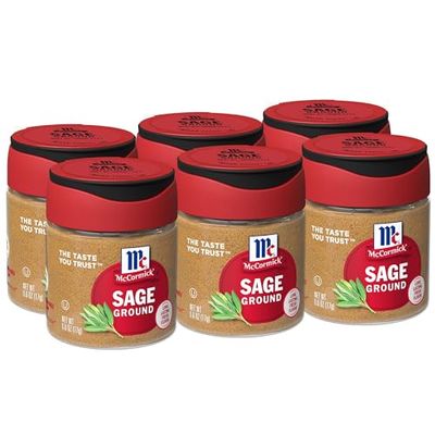 McCormick Ground Sage, 0.6 oz (Pack of 6)