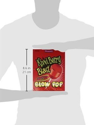 CHARMS (KIWI-BERRY) BLAST BLOW POP 48count