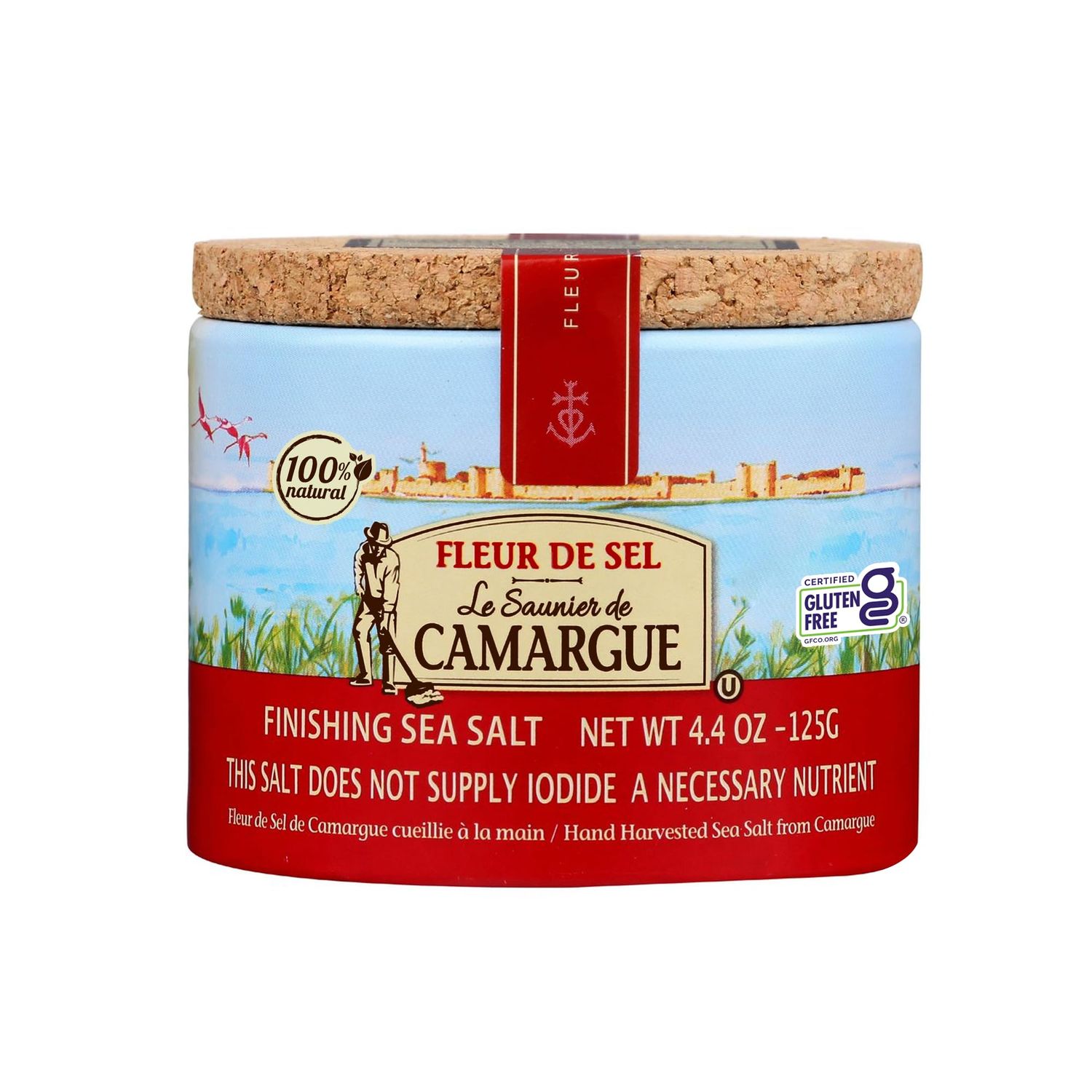 Le Saunier De Camargue | French Fleur Del Sel | Finishing Sea Salt, 4.4 oz