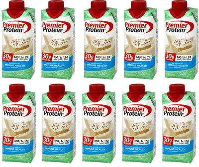Niro Assortment | Protein Shake | Cake Batter Delight Flavor 10 Pack | Bundle includes Niro Beverage Sleeve