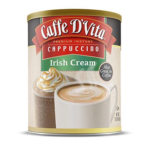 Caffe D&#39;Vita Irish Cream Cappuccino 1 lb can (16 oz)