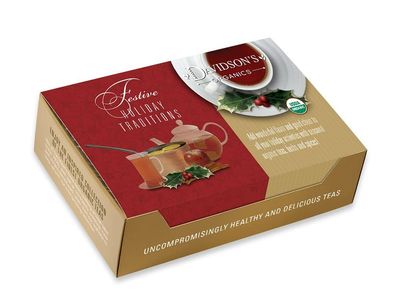 Davidson's Organics, Mulling Spice, 100-count Individually Wrapped Tea Bags