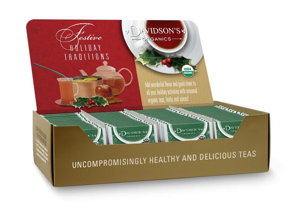 Davidson&#39;s Organics, Mulling Spice, 100-count Individually Wrapped Tea Bags