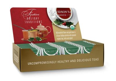 Davidson&#39;s Organics, Mulling Spice, 100-count Individually Wrapped Tea Bags