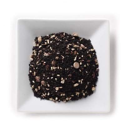 Mahamosa Chocolate Chai Tea 2 oz - Black Chai Tea Loose Leaf (Looseleaf) (with chocolate, cinnamon, crushed cardamom, ginger)