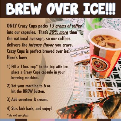 Crazy Cups Flavored Coffee for Keurig K-Cup Machines, Peanut Butter & Jelly Sandwich, Hot or Iced Drinks, 22 Single Serve, Recyclable Pods(Pack of 1)