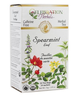 Celebration Herbals Spearmint Leaf 24 Count