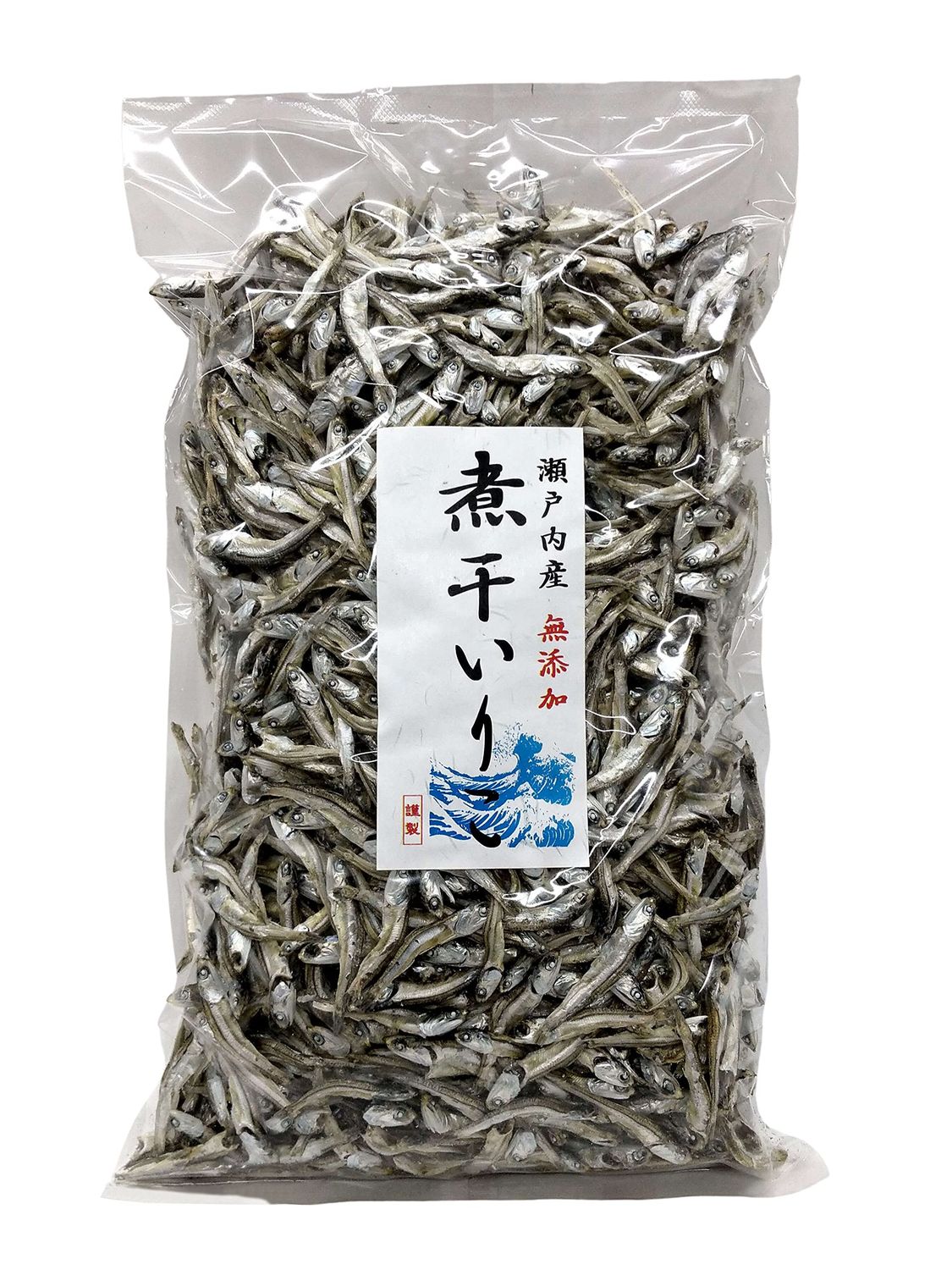 Setouchi Produced No Additives Specially Simmered Dried Iriko (small dried sardines Niboshi) 1kg Ibukijima Japan Import