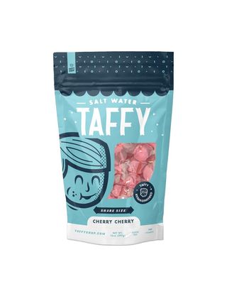 Taffy Shop Cherr Up! Cherry Salt Water Taffy - Assorted Gourmet Candy Variety Pack, Bulk Sweet Snack, Fresh &amp; Gluten-Free, 60 Individually Wrapped Pieces (14oz)