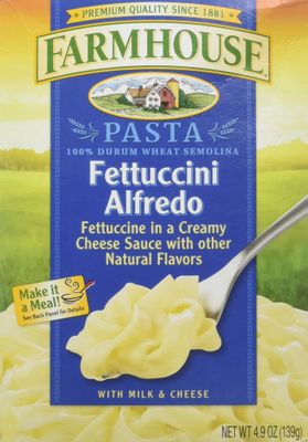 Farmhouse, All Natural, Fettuccine Alfredo, 4.9oz Box (Pack of 6) by Farmhouse