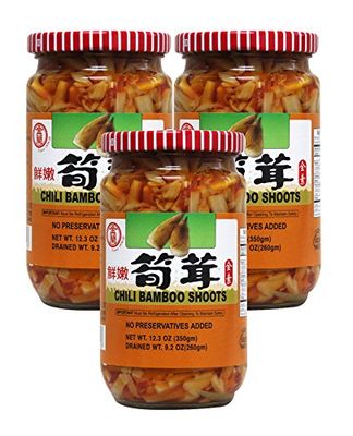 Crispy Chili Bamboo Shoot - 12.3oz (3 Packs)