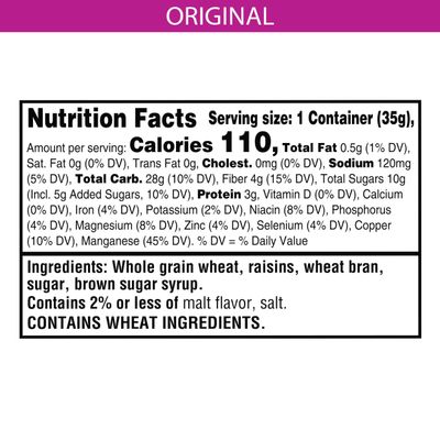 Kellogg's Raisin Bran, Breakfast Cereal, Original, 1.25oz (96 Count)