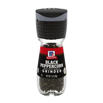 McCormick Black Peppercorn Grinder, 1 oz (Pack of 6)