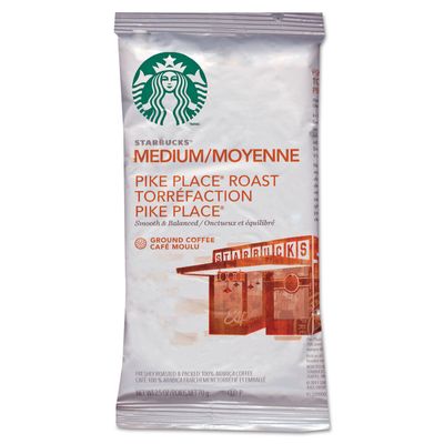 Starbucks 11018197 Coffee Pike Place 2.5oz 18/Box