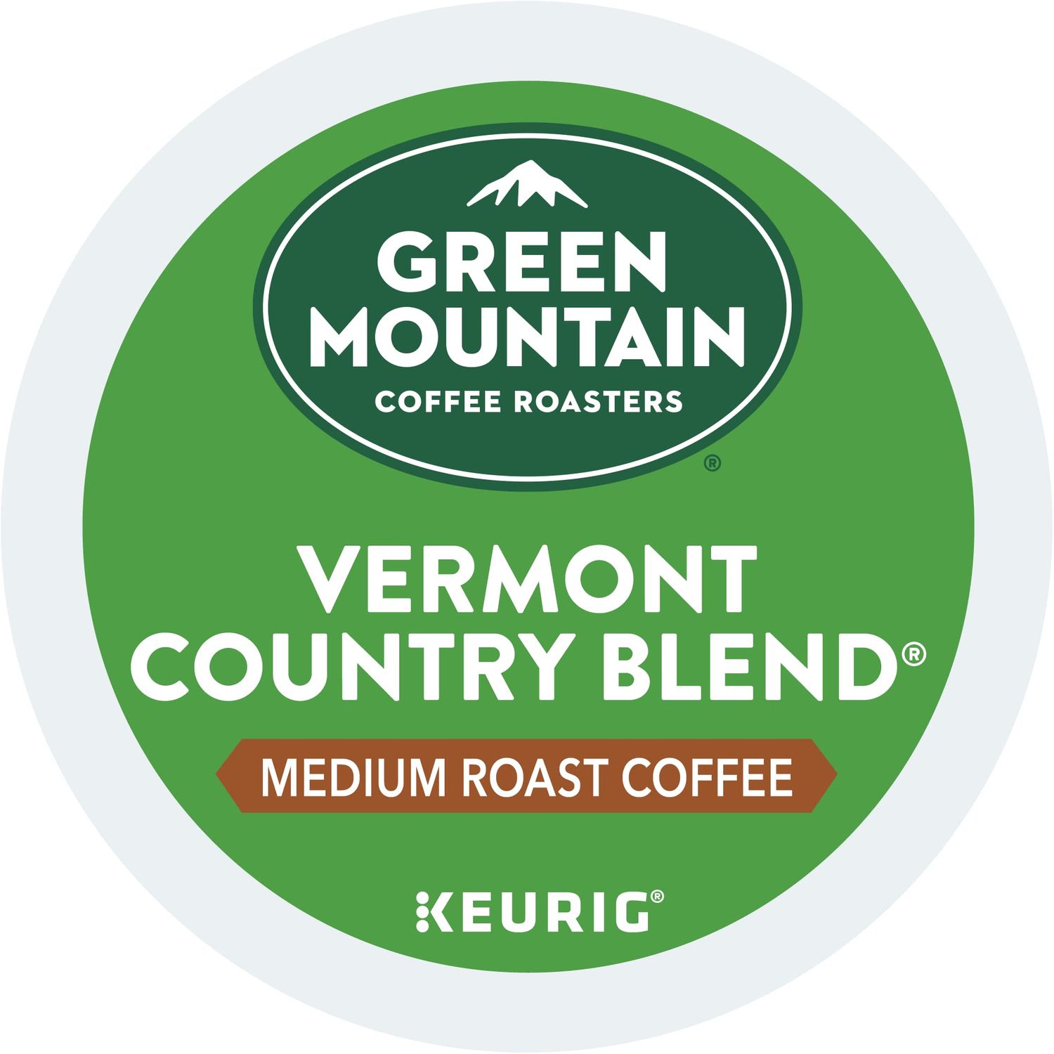 Green Mountain Coffee Roasters Vermont Country Blend Keurig Single-Serve K-Cup Pods, Medium Roast Coffee, 72 Count (6 Packs of 12)