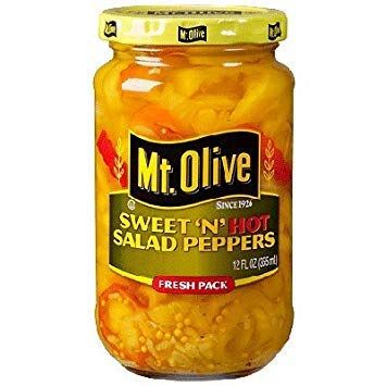 Mt. Olive Sweet &#39;N&#39; Hot Salad Peppers - 12 oz