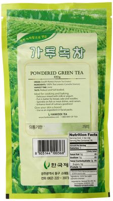 Hankook Tea Powdered Green Tea, Culinary, 3.53 Ounce