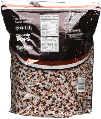 Tootsie Roll Midgees Candy 5 Pound Value Bag 760 Pieces