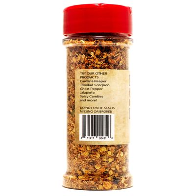 Habanero Pepper Flakes 1.3 Oz, in a Sealed Spice Jar with a Sifter Flip Cap