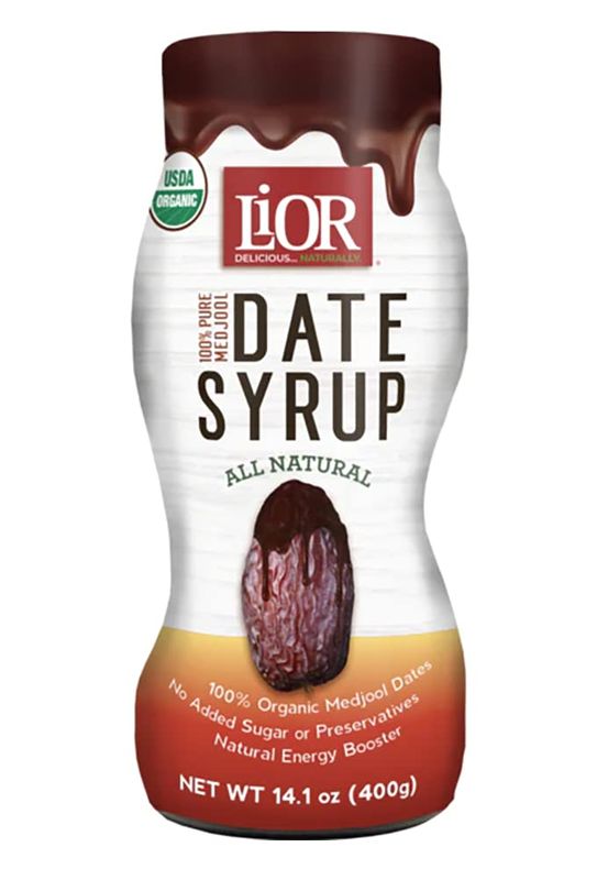 LiOR 100% Organic Pure Date Syrup, 14.1-Ounce Squeeze Bottle
