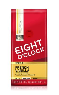 Eight O&#39;Clock Coffee: Ground 11 oz. FRENCH VANILLA