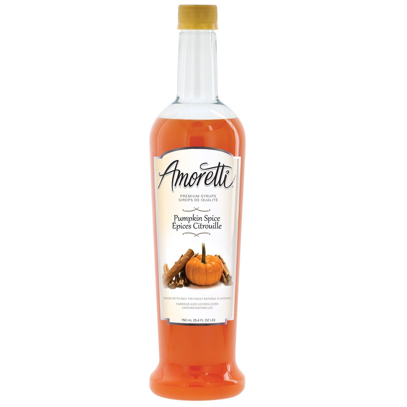 Amoretti Premium Pumpkin Spice Syrup (750ml)