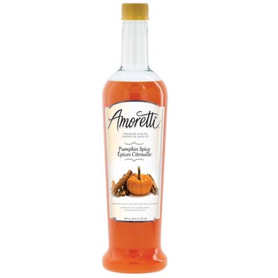 Amoretti Premium Pumpkin Spice Syrup (750ml)