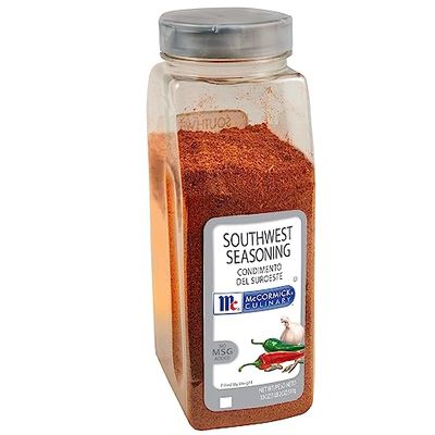 McCormick Culinary Southwest Seasoning, 18 oz - One 18 Ounce Container of Southwest Spice Blend with Authentic Smoky Heat, Perfect for Tex-Mex Recipes for Bold Flavor