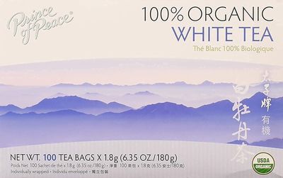 Prince of Peace Organic White Tea 100ct