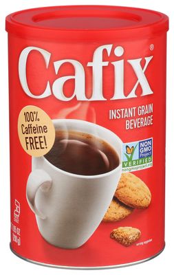 Cafix Caffeine-Free All-Natural Instant Coffee Substitute, 7.05-oz. Packages (Pack of 6)