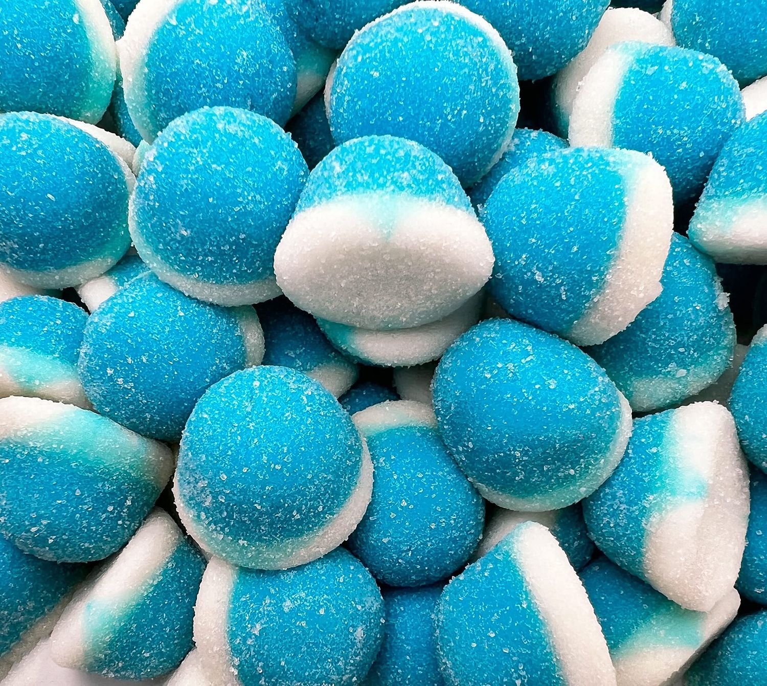 Funtasty Blue Raspberry Puffs Gummy Candy - It&#39;s a Boy - Gender Reveal - Bulk Pack 2 Pounds