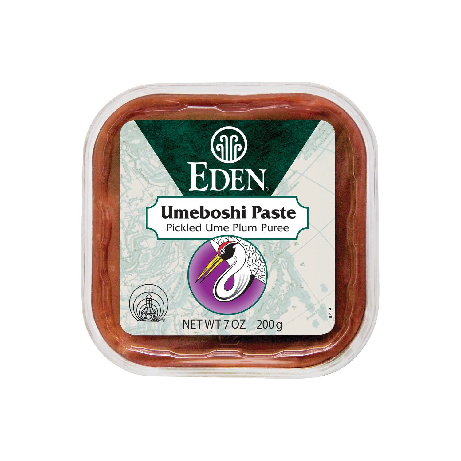 Eden Umeboshi Paste, Pickled Ume Plum Puree, Artisan Made in Japan, No MSG, No Chemical Additives, 7oz