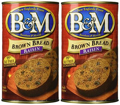 B &amp; M BREAD BROWN RAISIN, 16 oz (Pack of 2)