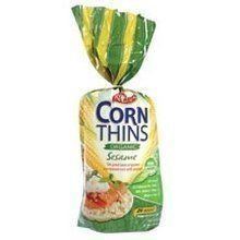 Real Foods Corn Thin ORGNL ORG, 5.3 OZ Pack of 6