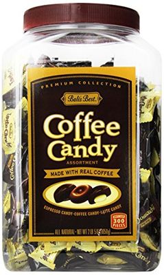 Bali&#39;s Best Assorted Coffee Candy Jar - 2lb 5oz