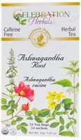 Celebration Herbals Ashwagandha Root Organic Tea - 24 Tea Bags