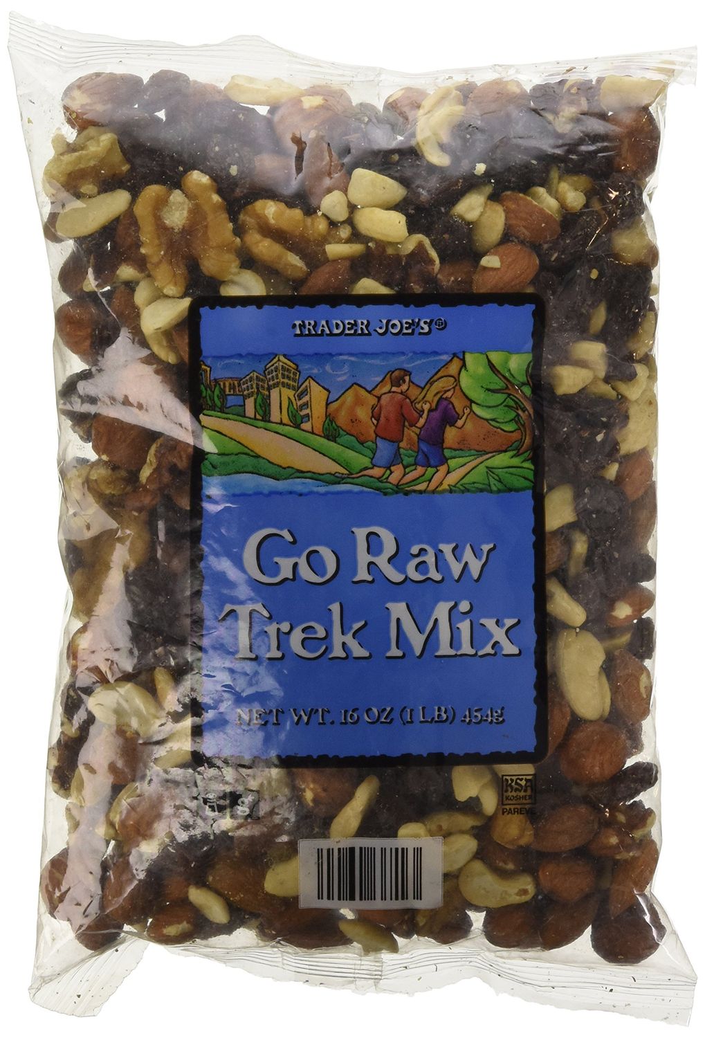 Trader Joe&#39;s Go Raw Trek Mix - 1 lb bag