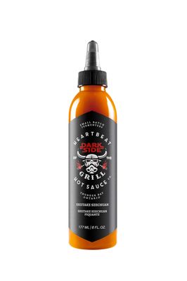 Heartbeat Hot Sauce Co. - Darkside of the Grill: Shiitake Szechuan, 6 oz. - Small Batch &amp; Handmade, Vegan, Preservative Free
