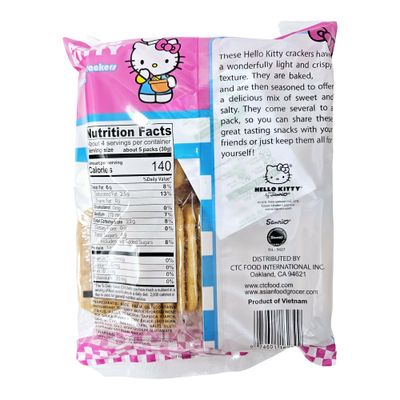 Hello Kitty Senbei Rice Crackers 112 Grams