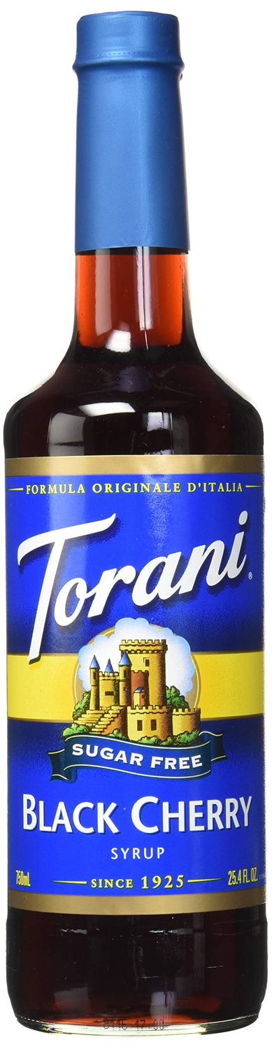 Torani Sugar Free Black Cherry Syrup 750mL