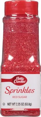 Betty Crocker Red Crystal Decors, 2.2500-ounces (Pack of6)