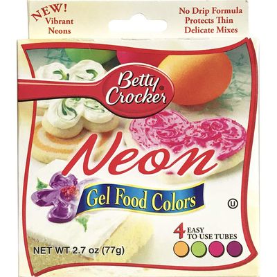 Betty Crocker Food Color Neon Gel, 2.7 oz