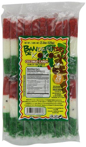 Kokito Banderita De Coco Candy, 1.6 Pound