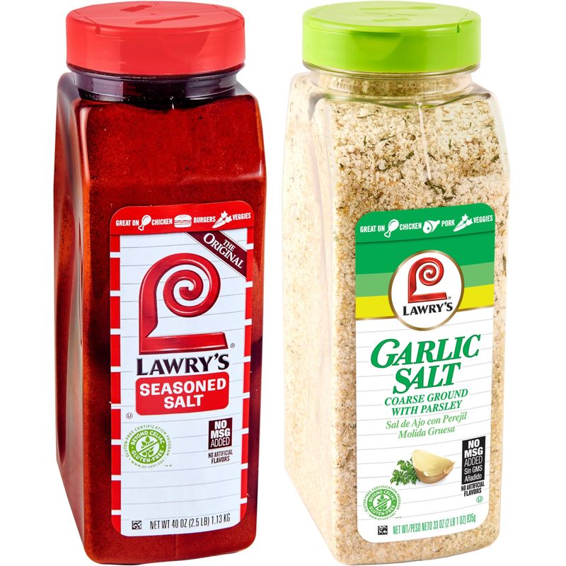 Lawry&#39;s Seasoned Salt and Garlic Salt Bundle, 73 oz