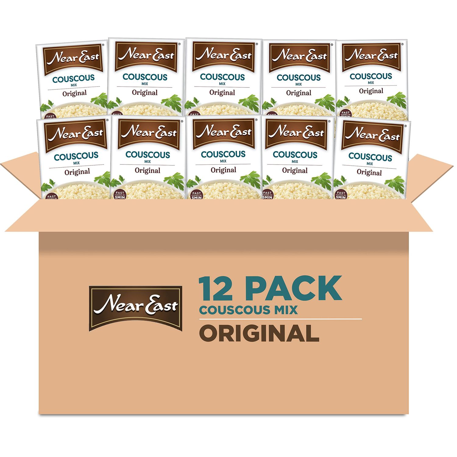 Near East Couscous Mix, Original, 10oz Boxes (12 Pack)