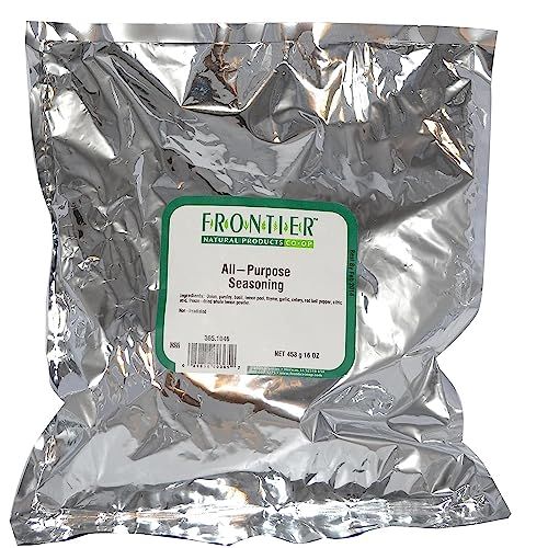Frontier Co-op All-Purpose Seasoning, Kosher, Salt-Free | 1 lb. Bulk Bag