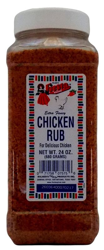 Bolner&#39;s Fiesta Extra Fancy Chicken Rub, 24 Oz.
